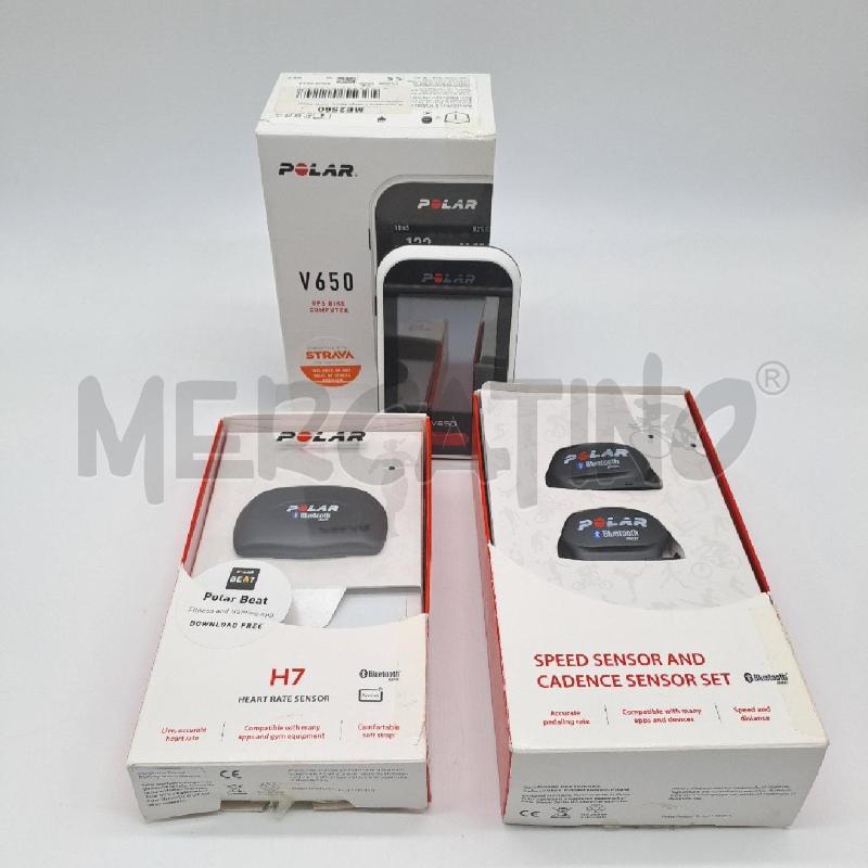 GPS POLAR V650 + SENSORI + FASCIA CARDIO  | Mercatino dell'Usato Bologna 5
