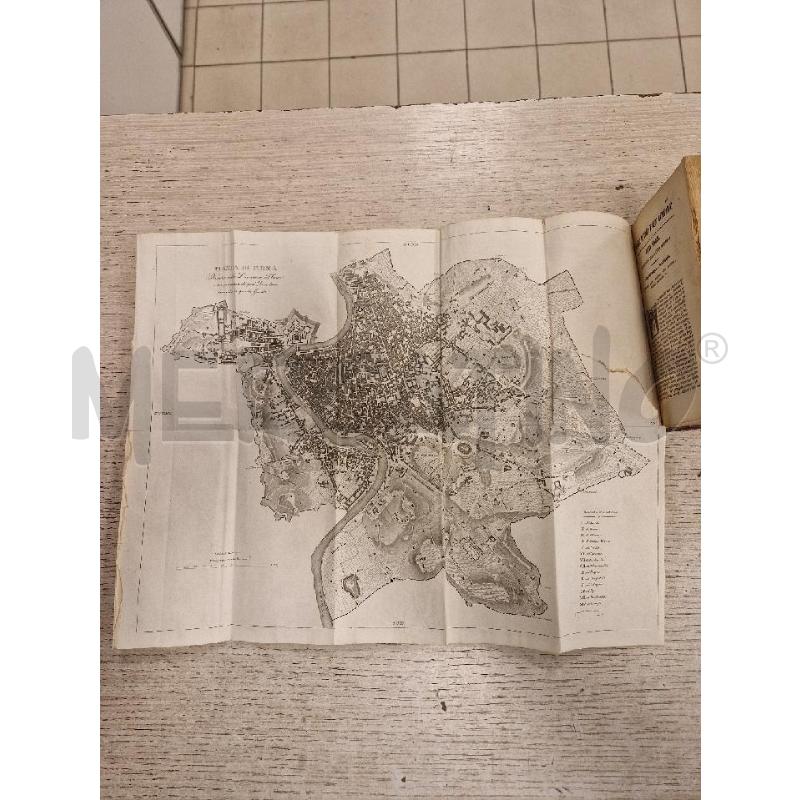 GUIDA METODICA DI ROMA     GIUSEPPE MELCHIORRI   ROMA 1856 | Mercatino dell'Usato Bologna 4