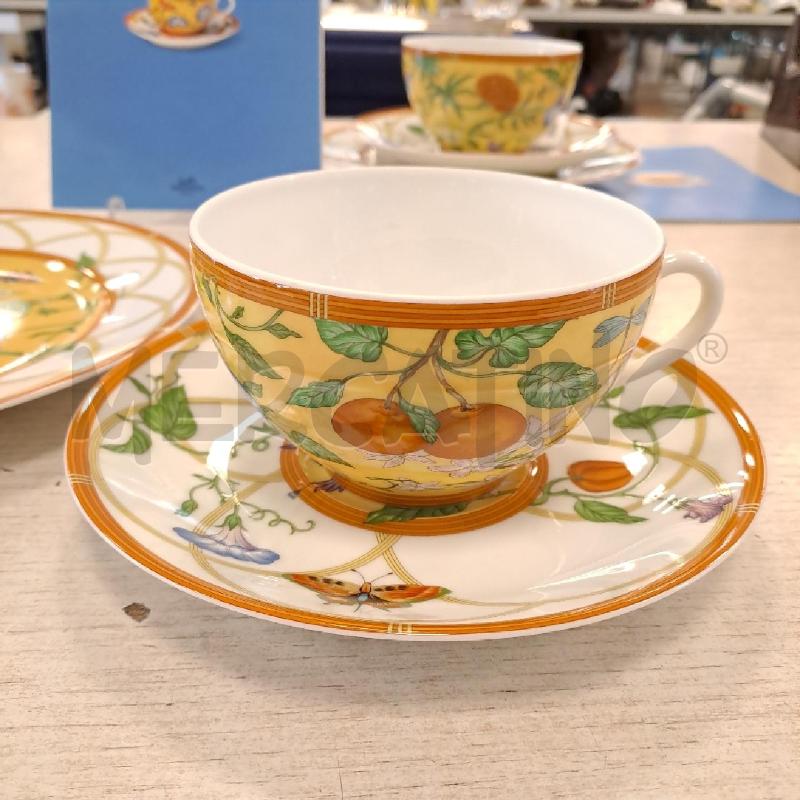 HERMES TAZZA CON PIATTINO E PIATTO SERIE SIESTA | Mercatino dell'Usato Bologna 3