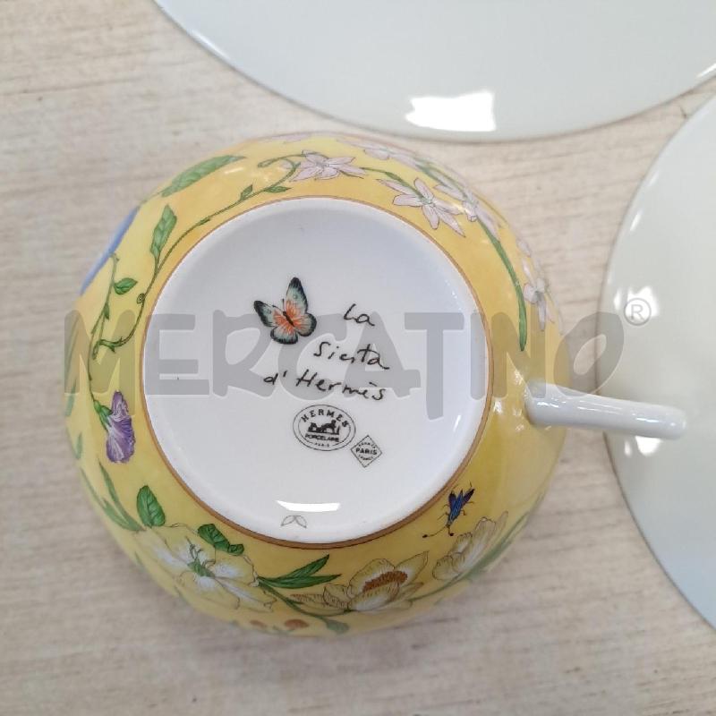 HERMES TAZZA CON PIATTINO E PIATTO SERIE SIESTA | Mercatino dell'Usato Bologna 5