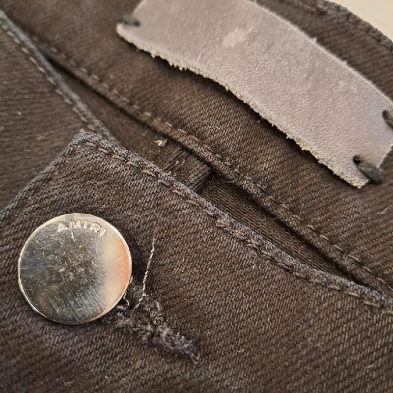 JEANS UOMO AMIRI NERI  | Mercatino dell'Usato Bologna 2