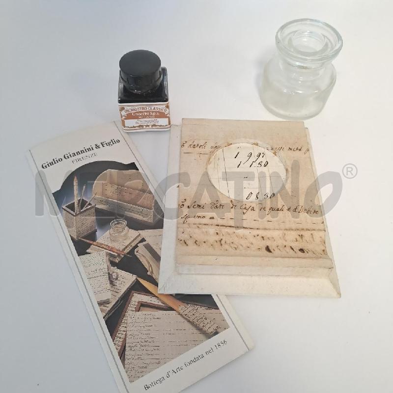 KIT SCRITTURA GIULIO GIANNINI FIRENZE | Mercatino dell'Usato Bologna 2