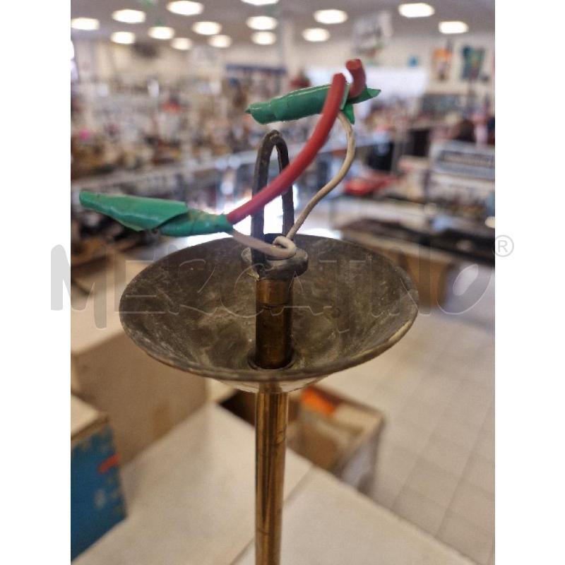 LAMPADARIO PICCOLO ANNI 50  VETRO VOTTONE | Mercatino dell'Usato Bologna 3