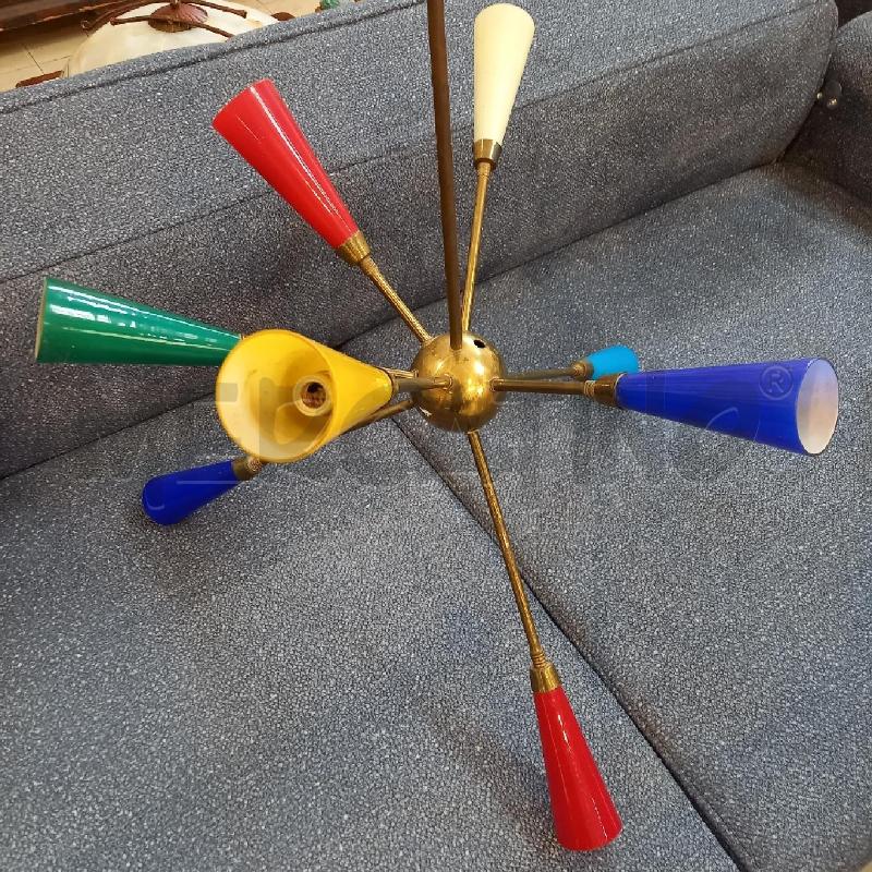 LAMPADARIO TIPO SPUTNIK | Mercatino dell'Usato Bologna 4