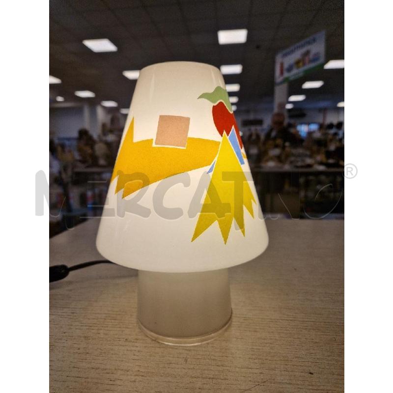 LAMPADA BIBI SIDECAR ARTEMIDE MENDINI CON DISEGNI | Mercatino dell'Usato Bologna 4