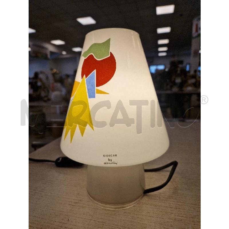 LAMPADA BIBI SIDECAR ARTEMIDE MENDINI CON DISEGNI | Mercatino dell'Usato Bologna 5