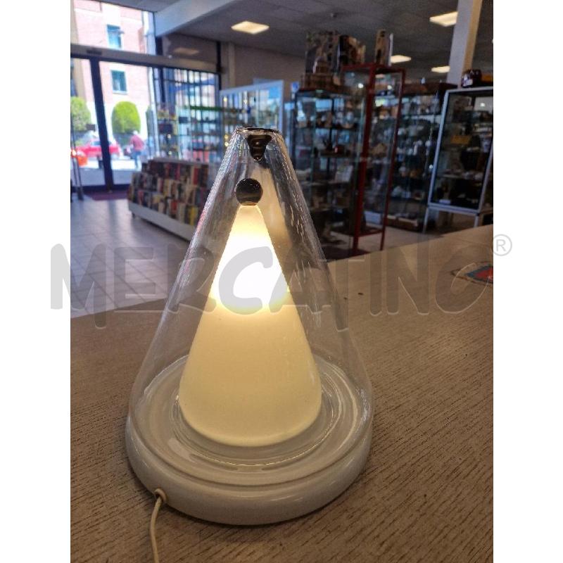 LAMPADA TAVOLO ZONCA  CONICA VETRO MURANO | Mercatino dell'Usato Bologna 2