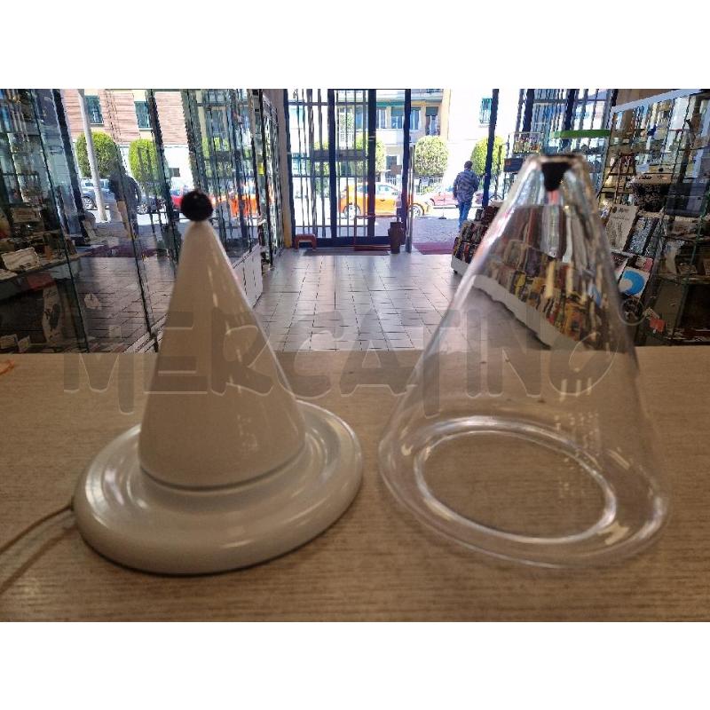 LAMPADA TAVOLO ZONCA  CONICA VETRO MURANO | Mercatino dell'Usato Bologna 3