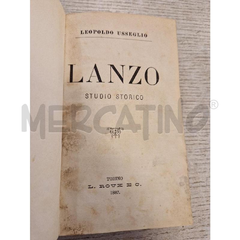 LANZO STUDIO STORICO DI LEOPOLDO USSEGLIO | Mercatino dell'Usato Bologna 1