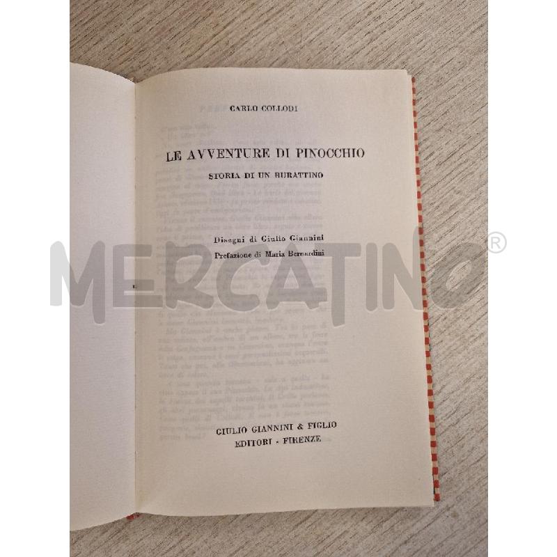 LE AVVENTURE DI PINOCCHIO  | Mercatino dell'Usato Bologna 2