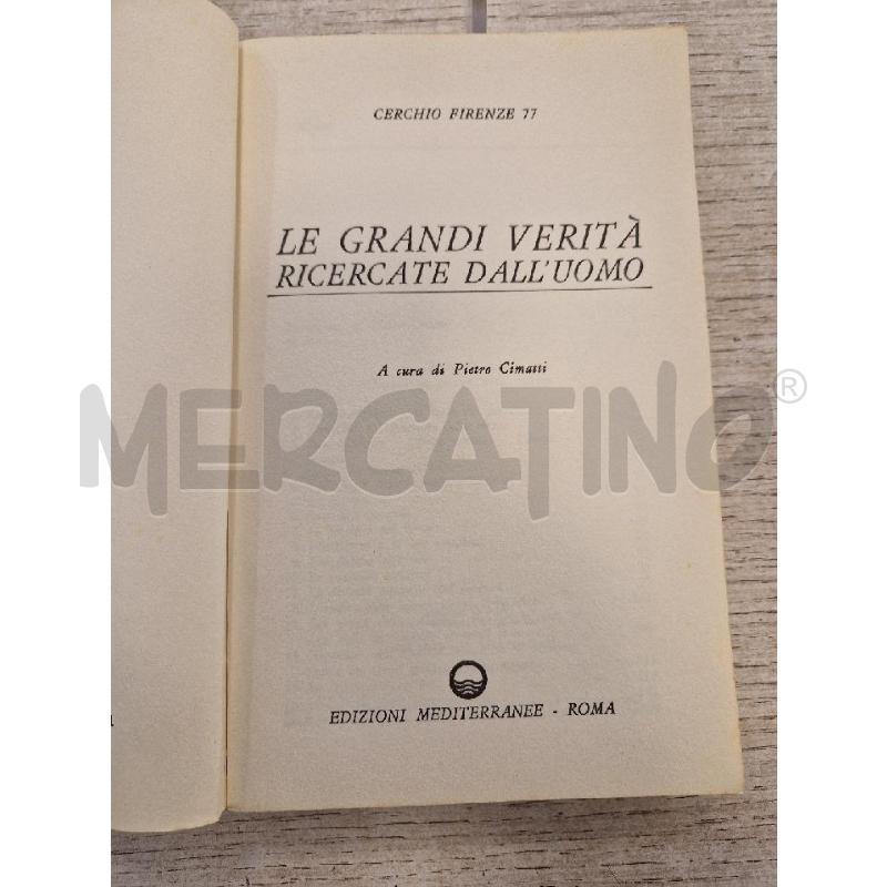 LE GRANDI  VERITA'   CERCHIO FIRENZE 77 | Mercatino dell'Usato Bologna 3