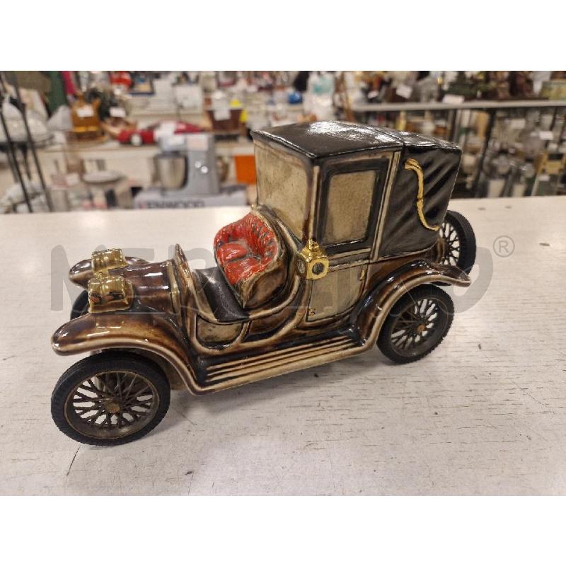 MACCHININA BOTTIGLIA IN CERAMICA LANCHESTER 1908  | Mercatino dell'Usato Bologna 1