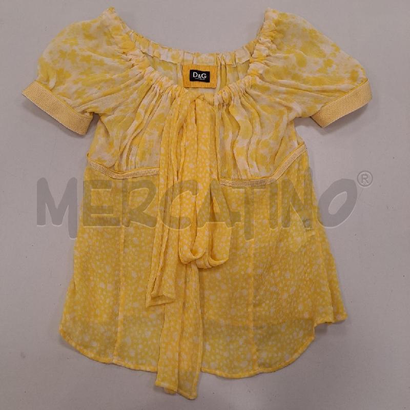 MAGLIA DONNA D&G GIALLA | Mercatino dell'Usato Bologna 1