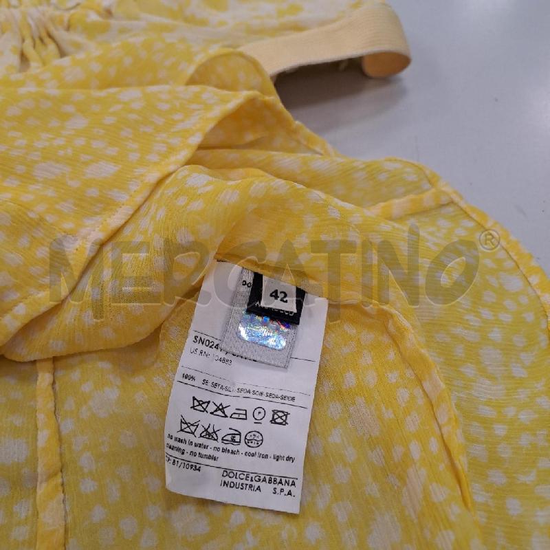 MAGLIA DONNA D&G GIALLA | Mercatino dell'Usato Bologna 3