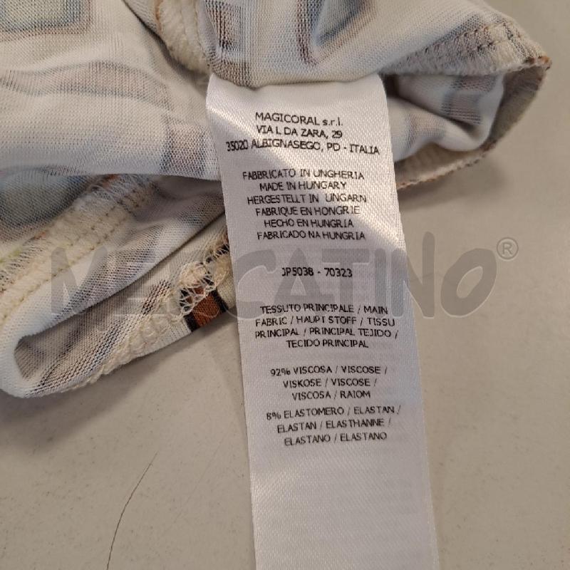 MAGLIA DONNA MALIPARMI CREMA E DISEGNI  | Mercatino dell'Usato Bologna 3