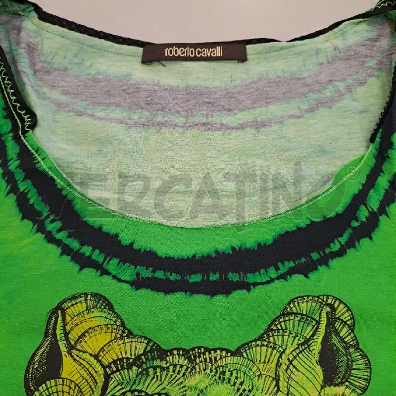 MAGLIA DONNA ROBERTO CAVALLI VERDE | Mercatino dell'Usato Bologna 3