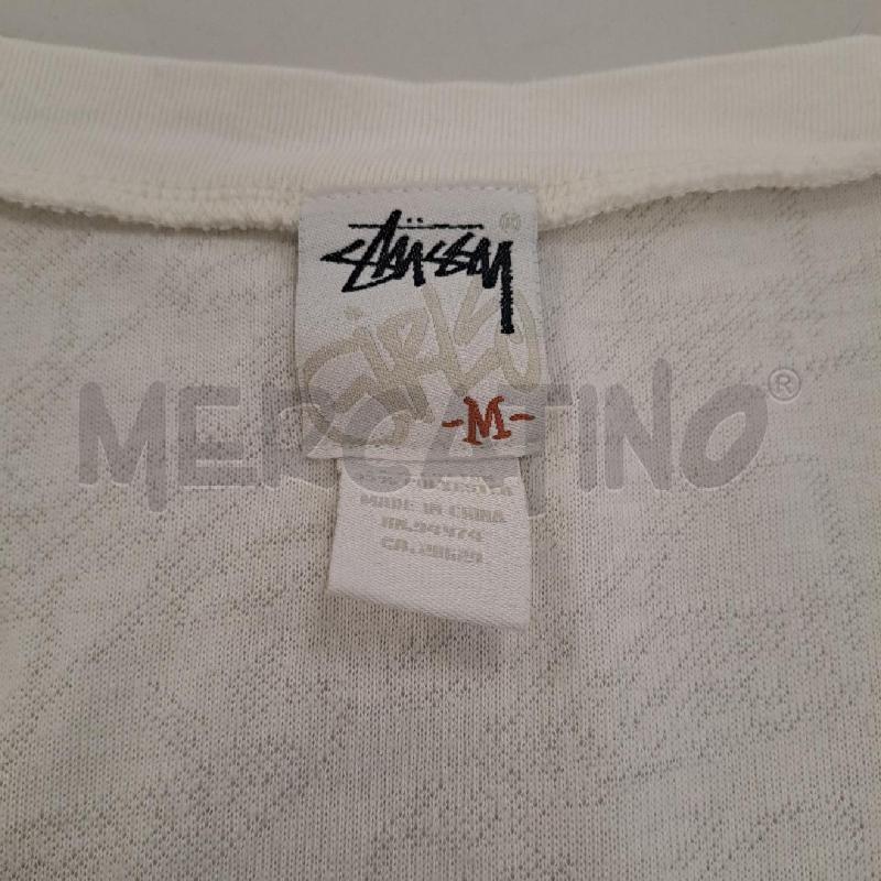 MAGLIA DONNA STUSSY BIANCA | Mercatino dell'Usato Bologna 2