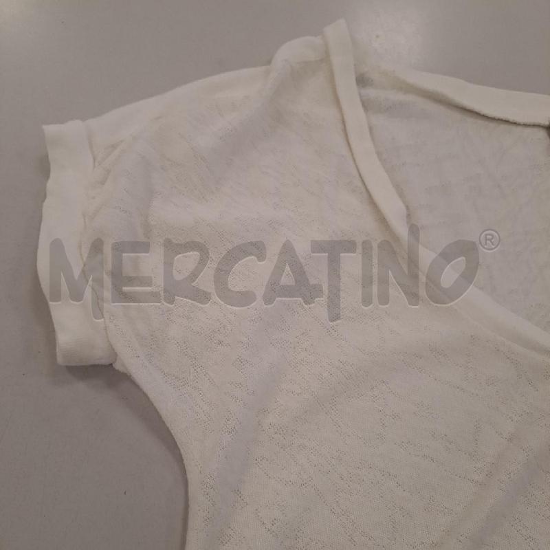MAGLIA DONNA STUSSY BIANCA | Mercatino dell'Usato Bologna 3