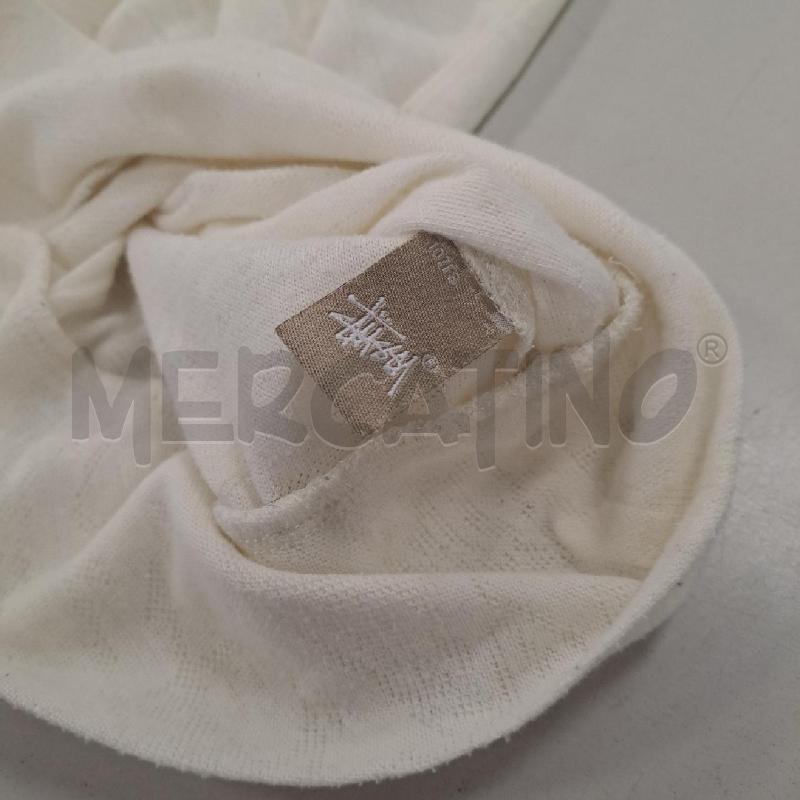 MAGLIA DONNA STUSSY BIANCA | Mercatino dell'Usato Bologna 4