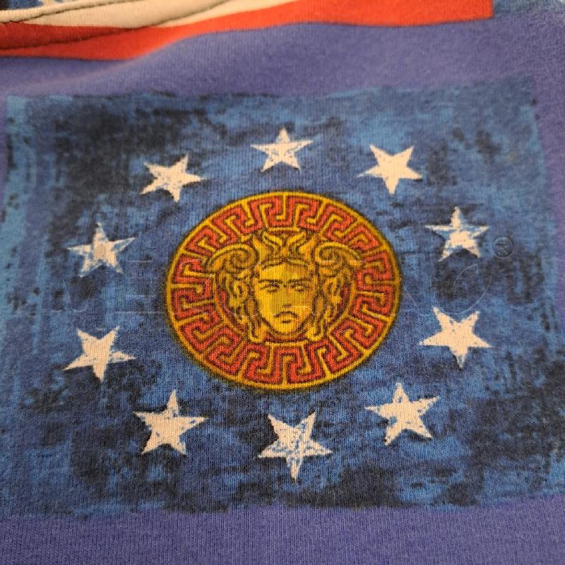 MAGLIA DONNA VERSACE STAMPA BANDIERA  | Mercatino dell'Usato Bologna 5