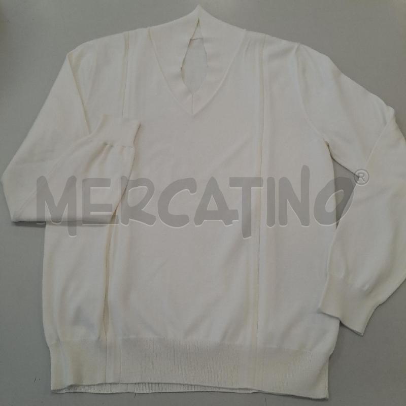 MAGLIA UOMO BIANCA MAISON MARGIELA | Mercatino dell'Usato Bologna 1