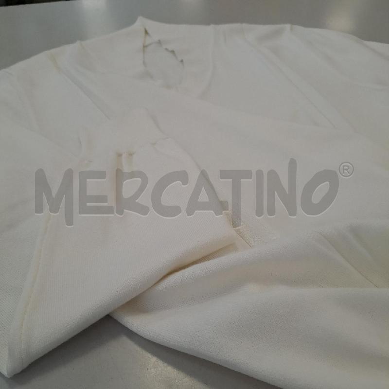 MAGLIA UOMO BIANCA MAISON MARGIELA | Mercatino dell'Usato Bologna 4