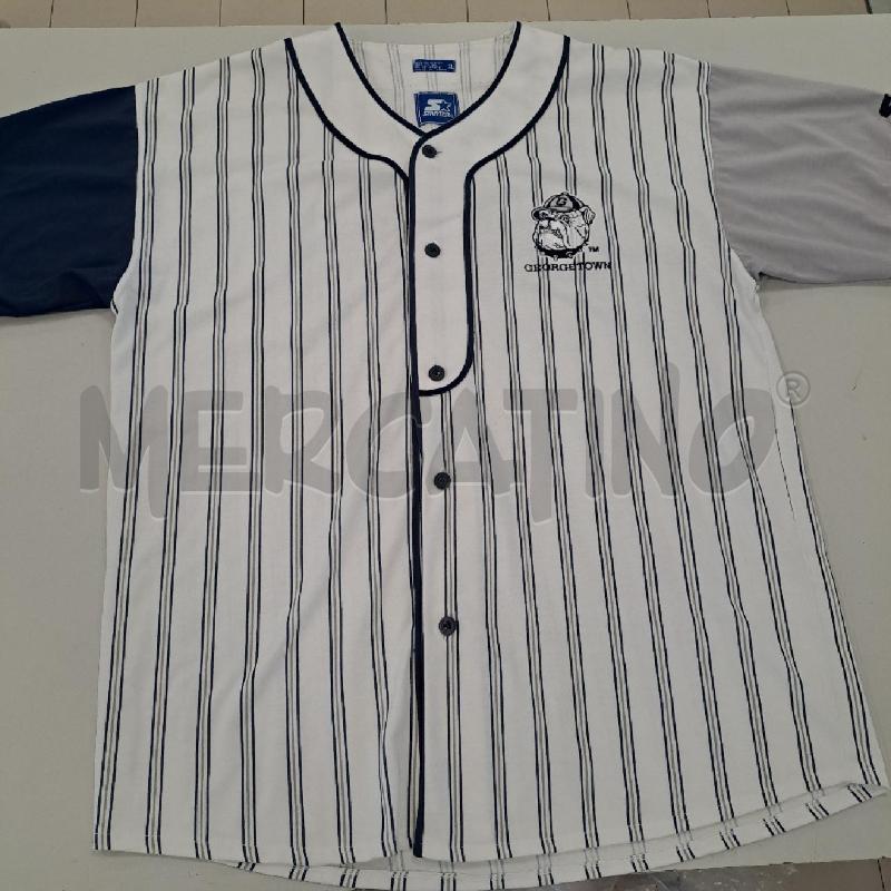 MAGLIA UOMO STARTER GEORGETOWN BIANCO BLU | Mercatino dell'Usato Bologna 1