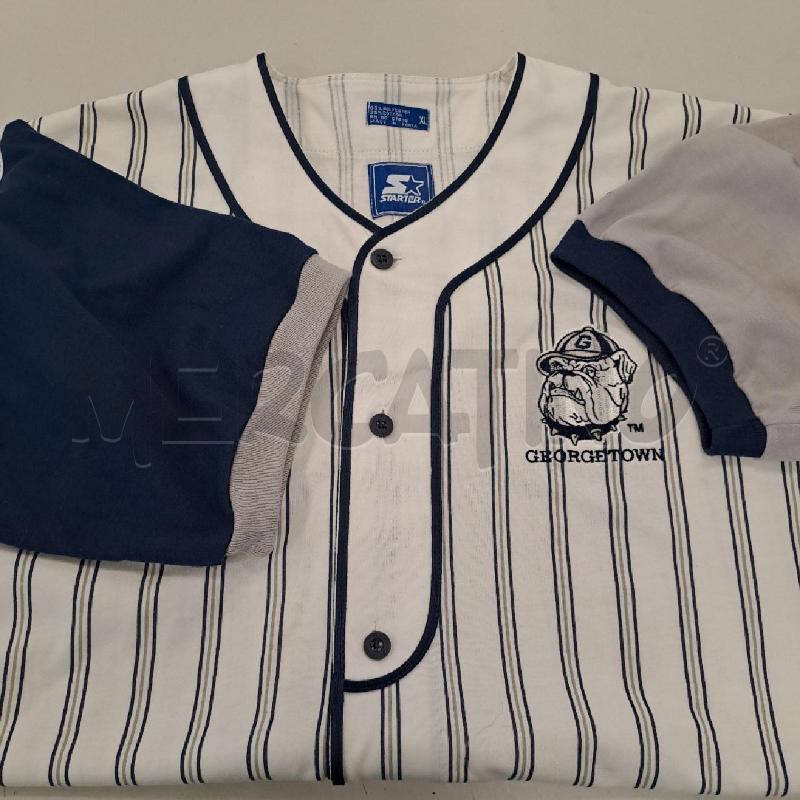 MAGLIA UOMO STARTER GEORGETOWN BIANCO BLU | Mercatino dell'Usato Bologna 2