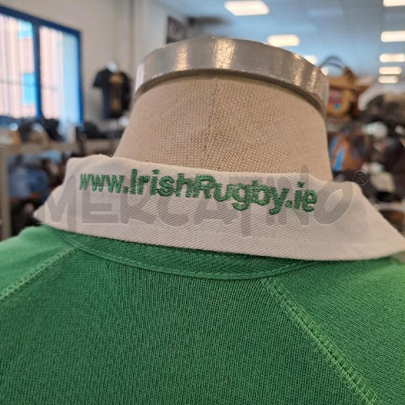 MAGLIETTA UOMO RUGBY IRELAND BIANCO VERDE | Mercatino dell'Usato Bologna 3