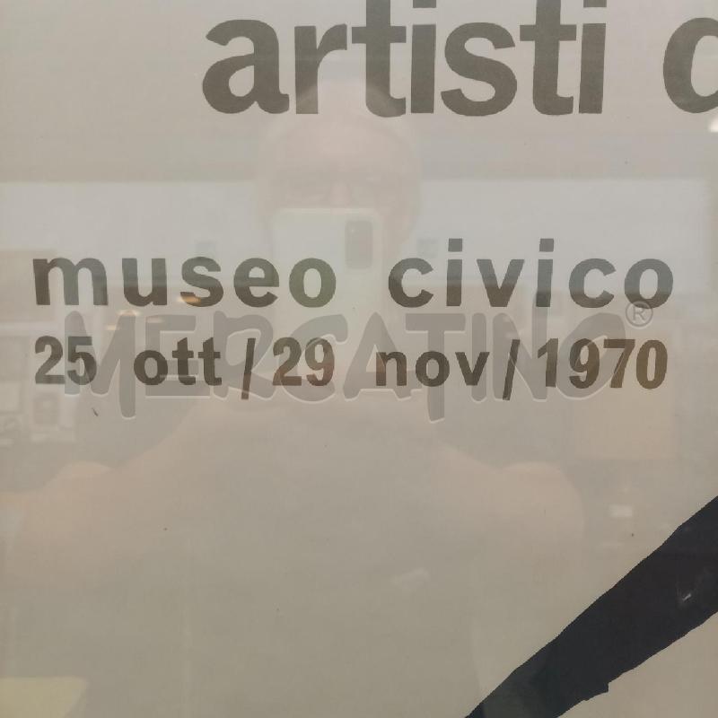 MANIFESTO   ARTISTI DI CRONACHE BOLOGNA 1970 | Mercatino dell'Usato Bologna 3