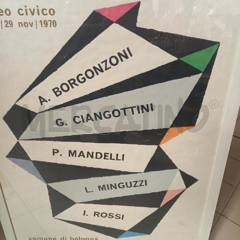 MANIFESTO   ARTISTI DI CRONACHE BOLOGNA 1970 | Mercatino dell'Usato Bologna 4