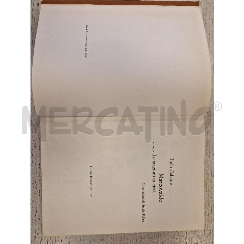 MARCOVALDO PRIMA EDIZIONE 1963 | Mercatino dell'Usato Bologna 3