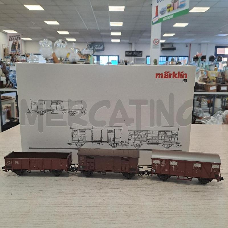 MARKLIN   47878 CONVOGLIO  3 VAGONI  | Mercatino dell'Usato Bologna 1
