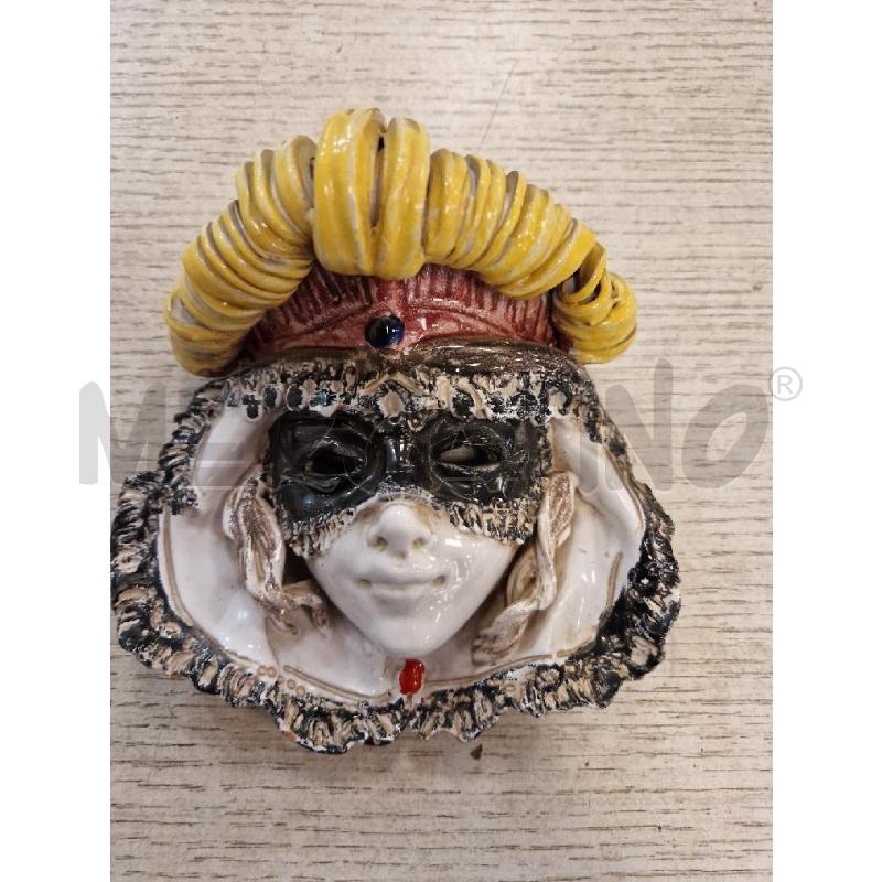 MASCHERA CARNEVALE IN COTTOSMALTATO DAMA | Mercatino dell'Usato Bologna 1
