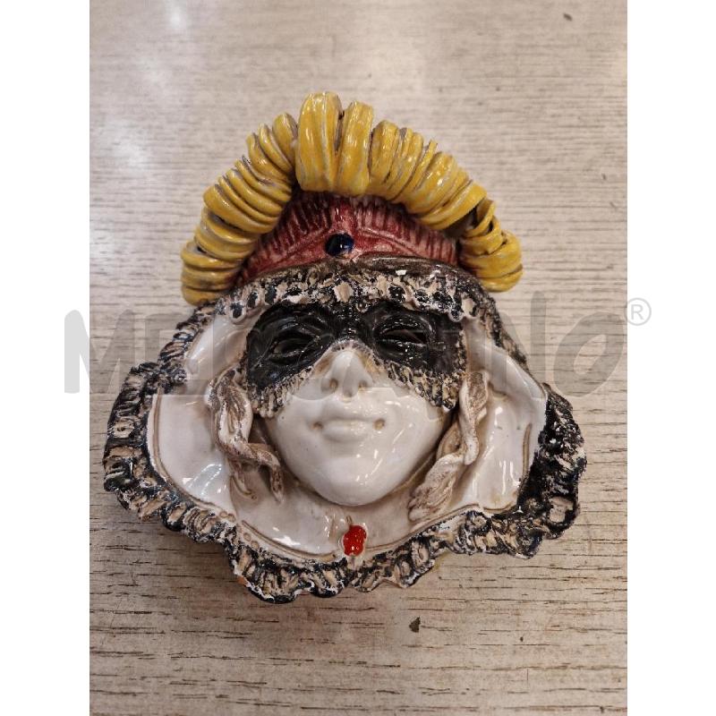 MASCHERA CARNEVALE IN COTTOSMALTATO DAMA | Mercatino dell'Usato Bologna 2