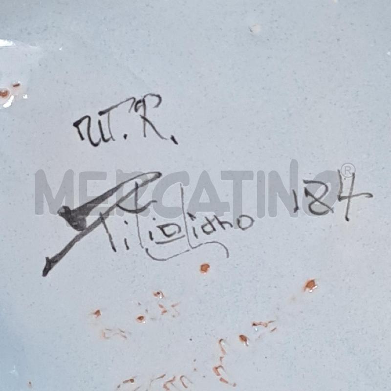 MASCHERA CERAMICA PITIGLIANO  VISO DI DONNA | Mercatino dell'Usato Bologna 3
