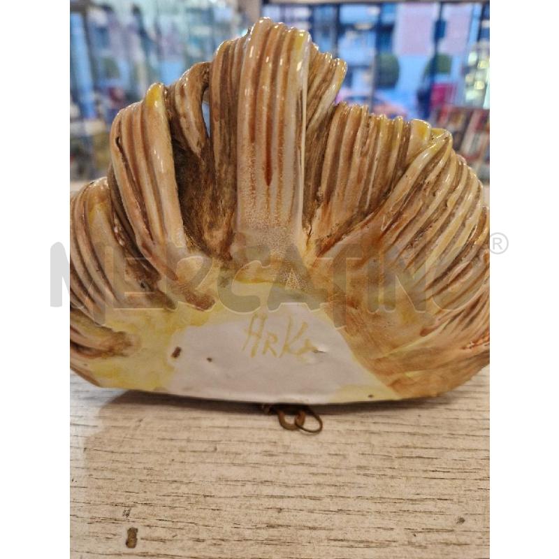 MASCHERA IN COTTO SMALTATO DAMA CARNEVALE | Mercatino dell'Usato Bologna 3