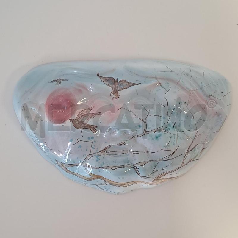 MASCHERA PITIGLIANO   VISO CON RAMETTI E UCCELLINI  | Mercatino dell'Usato Bologna 4