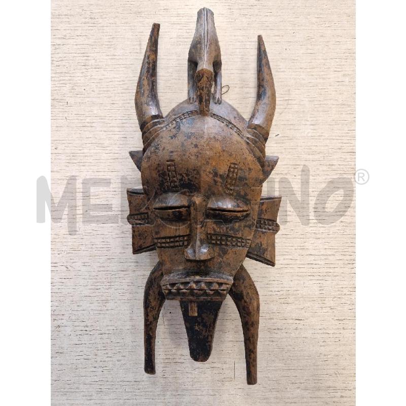 MASCHERA SENUFO COSTA AVORIO | Mercatino dell'Usato Bologna 1