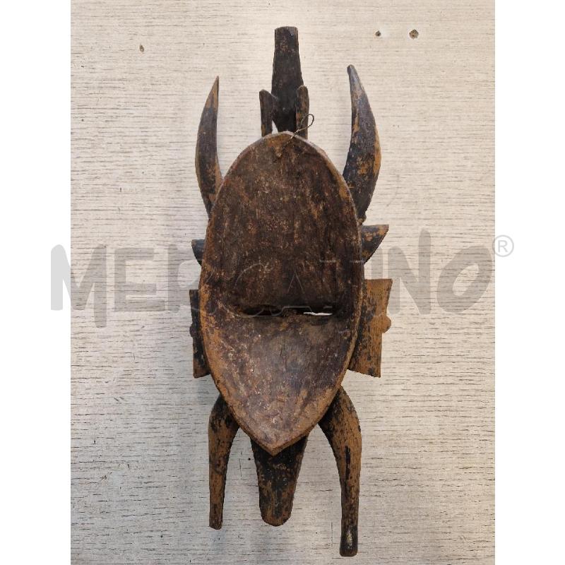 MASCHERA SENUFO COSTA AVORIO | Mercatino dell'Usato Bologna 2