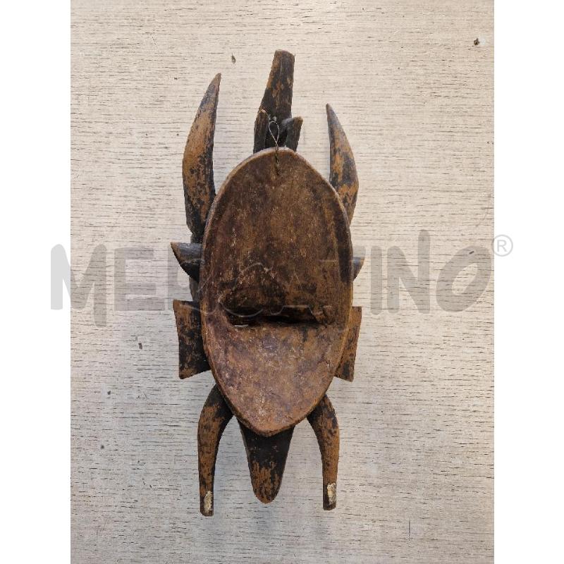 MASCHERA SENUFO COSTA D'AVORIO | Mercatino dell'Usato Bologna 2