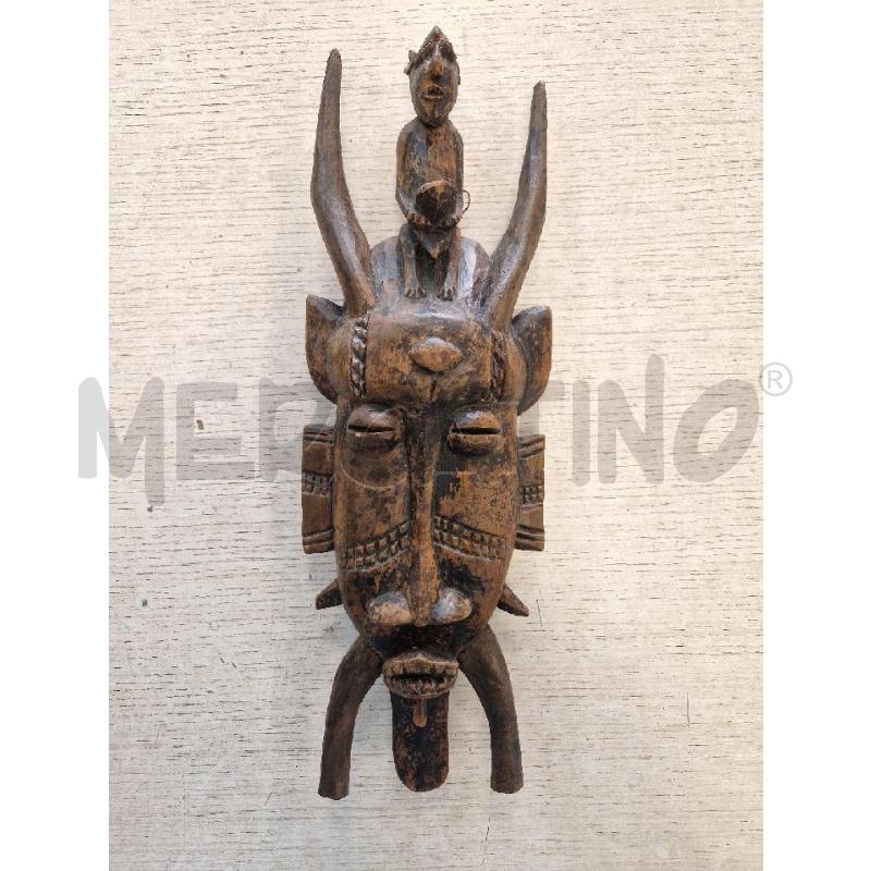 MASCHERA SENUFO COSTA D'AVORIO | Mercatino dell'Usato Bologna 1