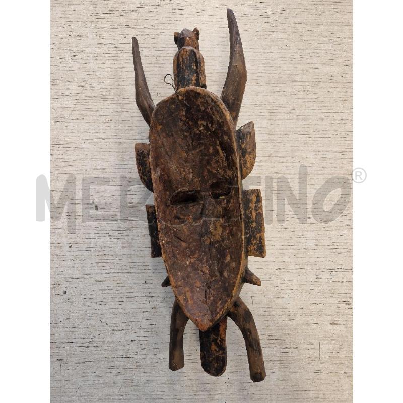 MASCHERA SENUFO COSTA D'AVORIO | Mercatino dell'Usato Bologna 2