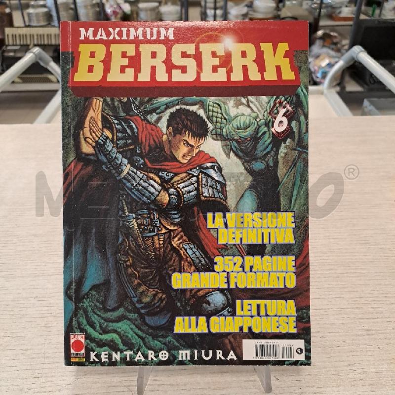 MAXIMUM BERSERK  N. 6 | Mercatino dell'Usato Bologna 1