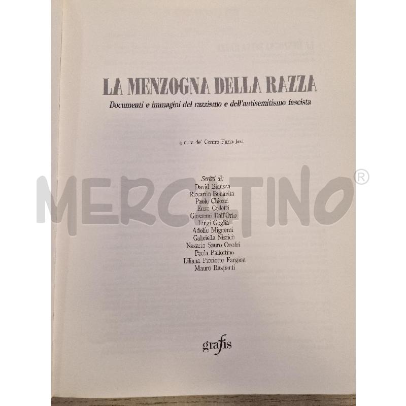 MENZOGNA DELLA RAZZA | Mercatino dell'Usato Bologna 2