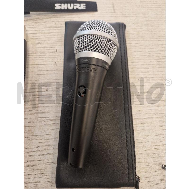MICROFONO SHURE PGA48 | Mercatino dell'Usato Bologna 2