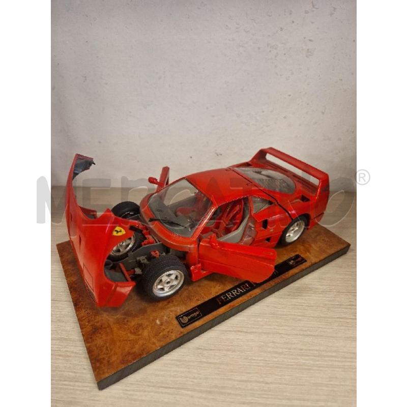 MODELLINO FERRARI F40 BBURAGO 1/18   MADE IN ITALY | Mercatino dell'Usato Bologna 3