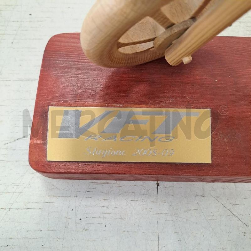 MODELLINO MOTO LEGNO VFT | Mercatino dell'Usato Bologna 2