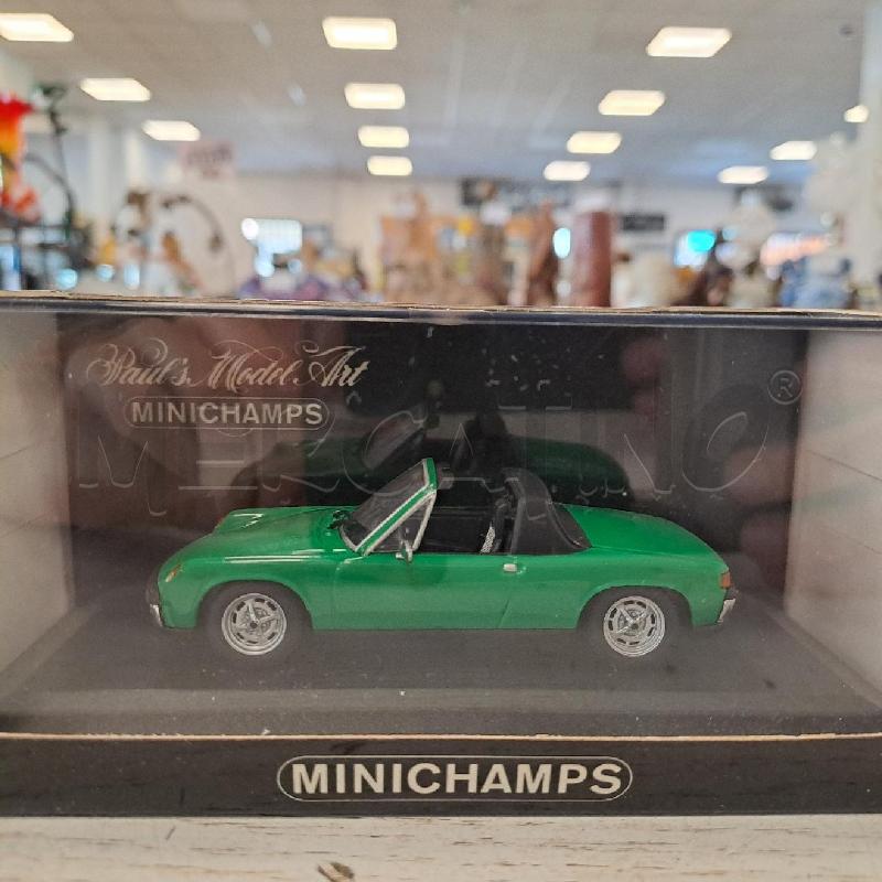 MODELLINO PORSCHE 914  VERDE MINICHAMPS | Mercatino dell'Usato Bologna 3