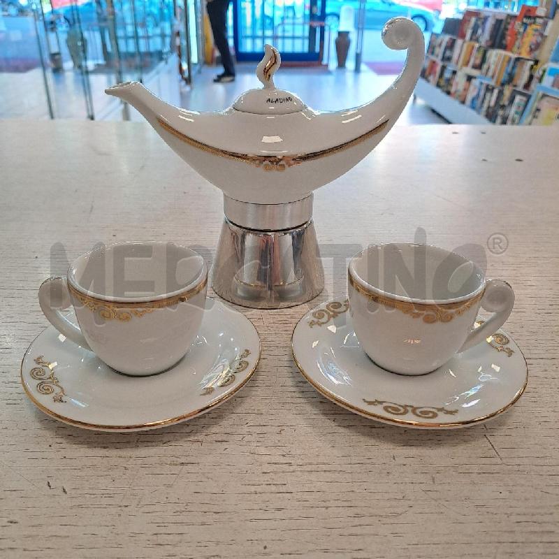MOKA ALADINO + 2 TAZZINE ANCAP | Mercatino dell'Usato Bologna 1